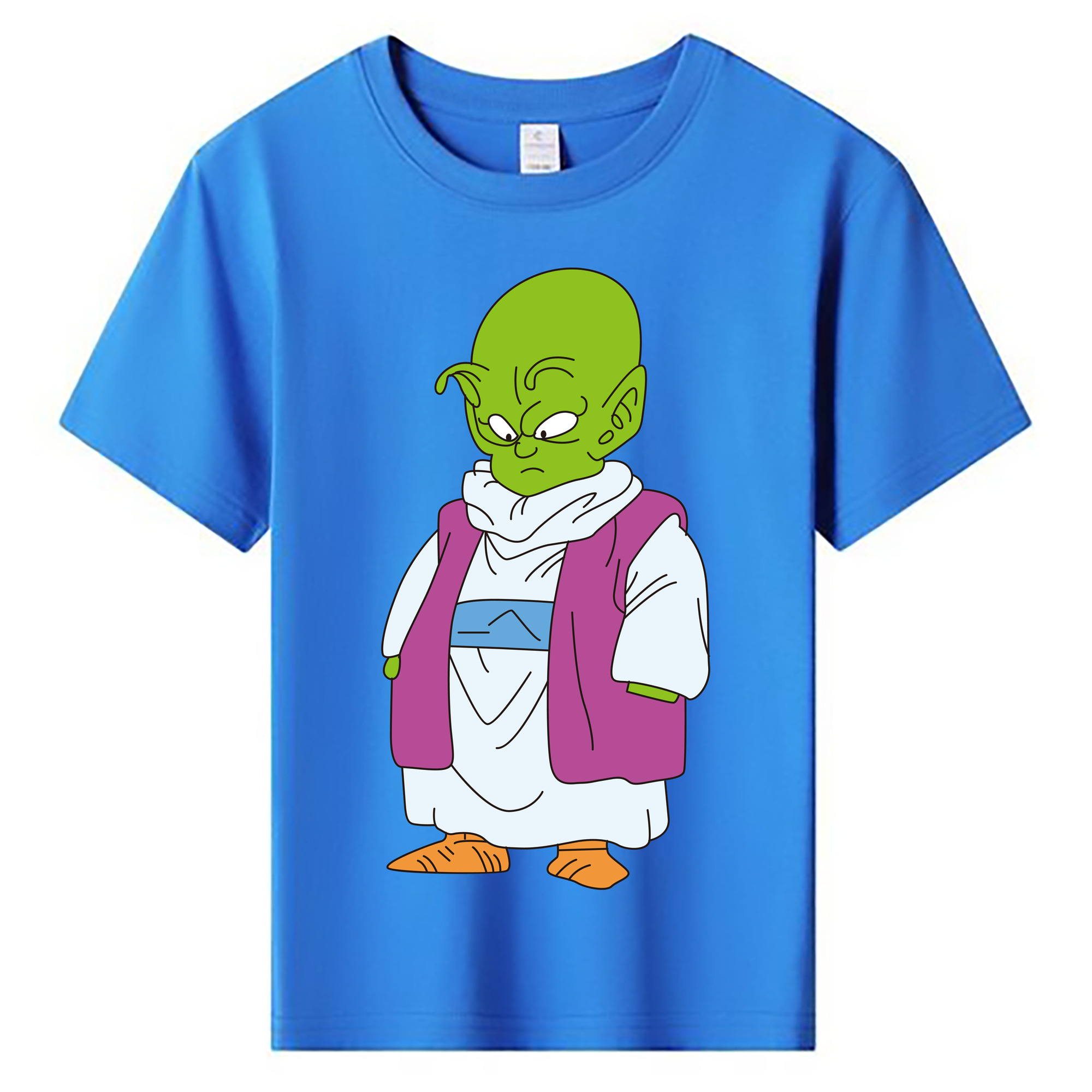 （画像用） ドラゴンボール ピッコロ DRAGON BALL Piccolo 綿100％キッズTシャツ（フロントプリント）
